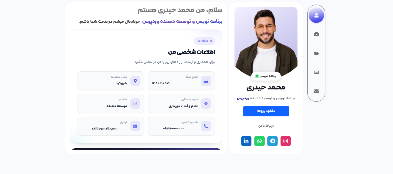 دموی برنامه نویس